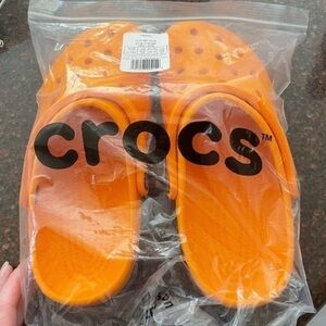 Crocs Orange Slip On